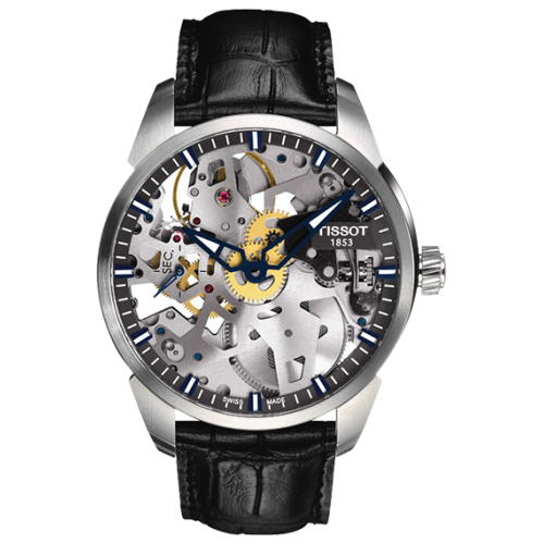 Часы Tissot T-Complication Squelette T070.405.16.411.00