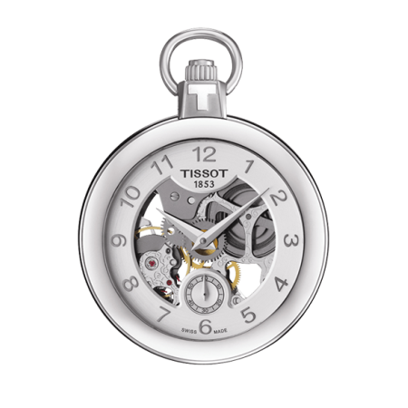 Часы Tissot Pocket Mechanical Skeleton T853.405.19.412.00