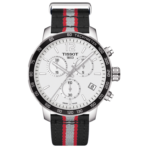 Часы Tissot Quickster Chronograph NBA Toronto Raptors T095.417.17.037.16