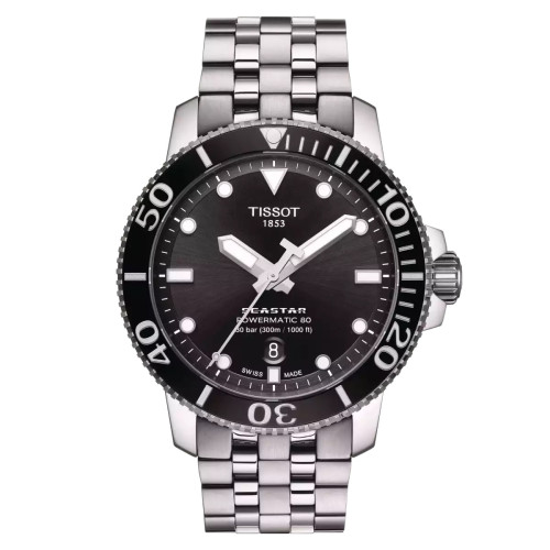 Часы Tissot Seastar 1000 Powermatic 80 T120.407.11.051.00