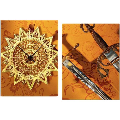 Настенные часы Art-Life Collection 1C-206-2p-W Настенные часы Art-Life Collection 1C-206-2p-W