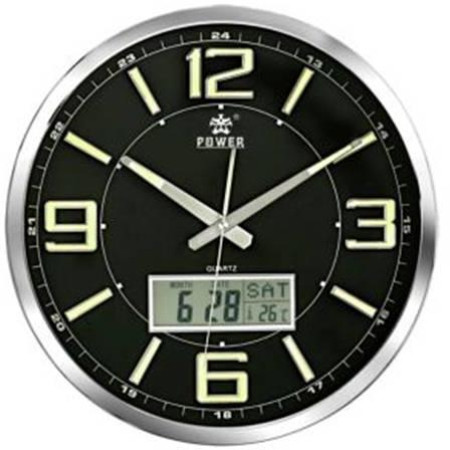 Настенные часы Power M5802BLKST