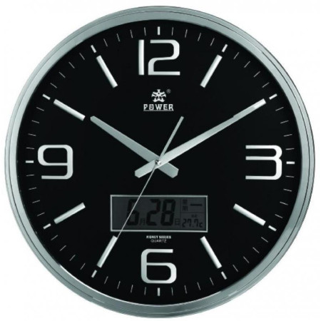 Настенные часы Power M566 BLKS MONEY