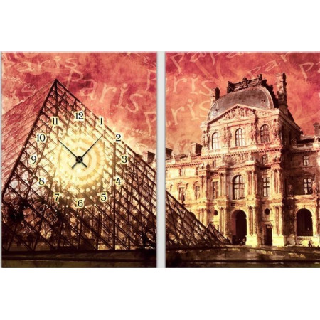 Настенные часы Art-Life Collection 1C-102-2p-W