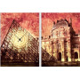 Настенные часы Art-Life Collection 1C-102-2p-W Настенные часы Art-Life Collection 1C-102-2p-W
