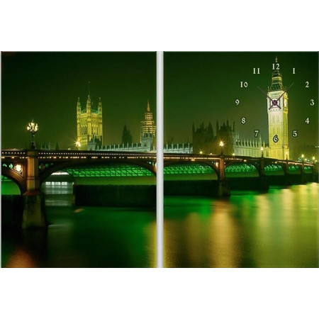 Настенные часы Art-Life Collection 1C-86-2p-W