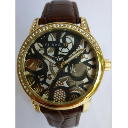 Часы Slava SL10081KGSWGF