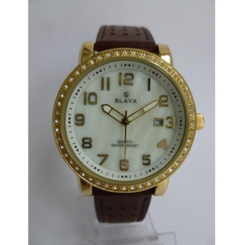 Часы Slava SL10105GWGFBR Часы Slava SL10105GWGFBR