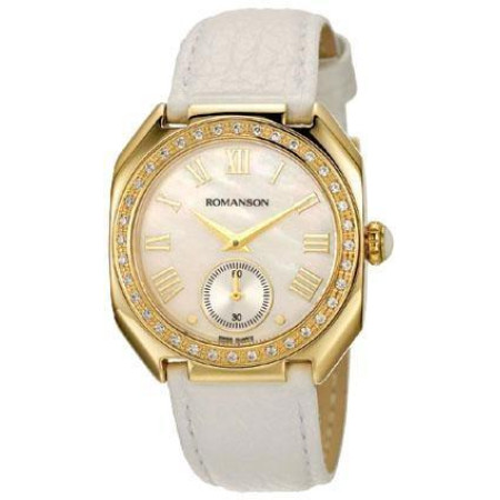 Часы Romanson RL1208QLGD WH WH